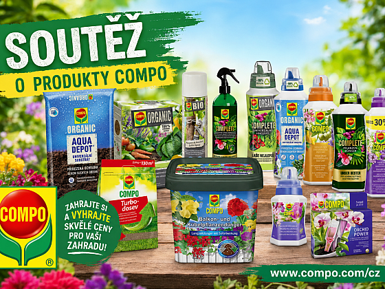 Otevřít článek/video: Soutěž z Receptáře: Dopřejte své zahradě péči s produkty COMPO