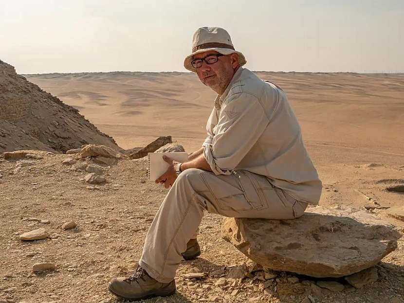 Egyptolog a archeolog Miroslav Bárta