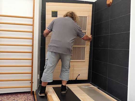 otevřít: Infrasauna pro zdraví a videotest Českého Kutila