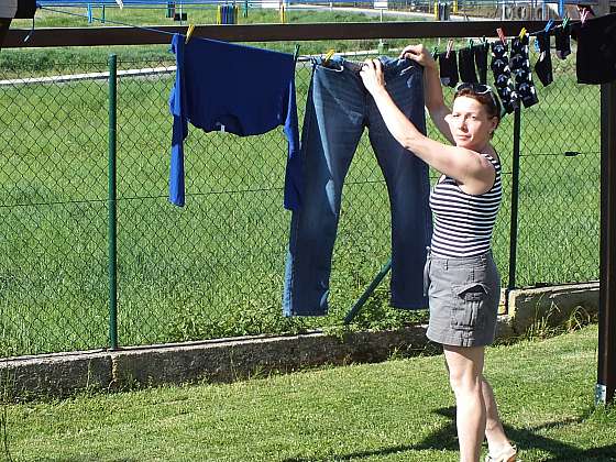 otevřít: Postavte si na zahradě pořádný sušák na prádlo