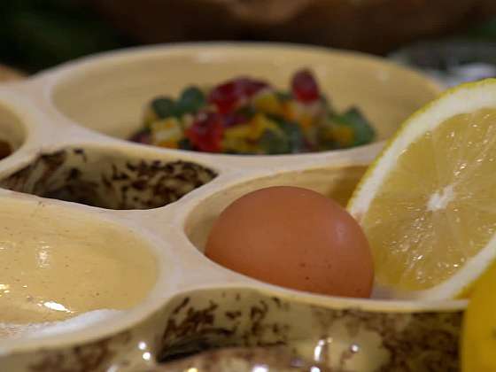 Vajíčko a citron pro pečení