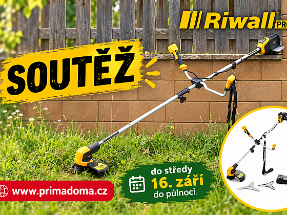 Otevřít článek/video: Soutěž z Receptáře: Vyhrajte aku křovinořez Riwall PRO s funkcí  2 v 1