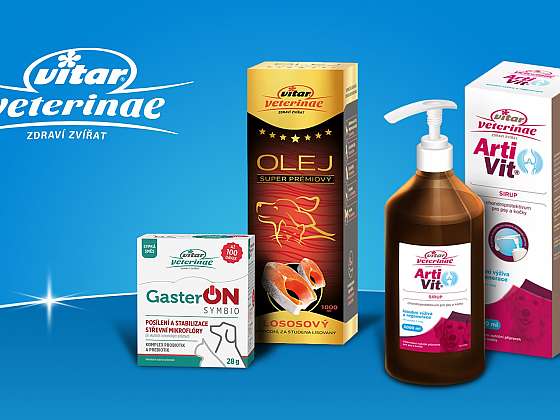 Otevřít článek/video: Soutěž z Receptáře: Vyhrajte balíček pro zdraví mazlíčků VITAR VETERINAE