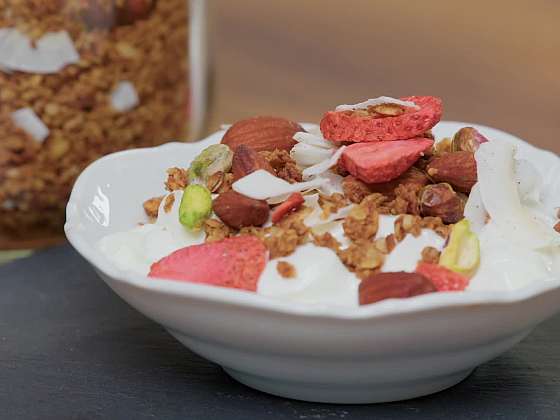Domácí granola