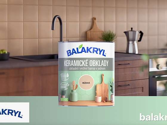 Otevřít článek/video: Soutěž z Receptáře: Vyhrajte nátěr Keramické obklady BALAKRYL