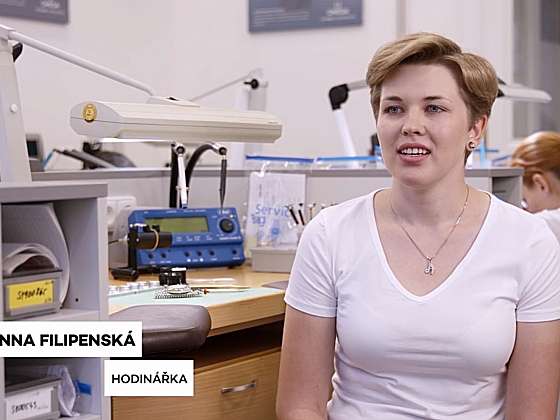 Otevřít článek/video: Hodinářka Anna Filipenská