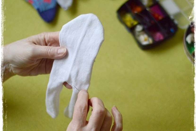 Panenky z ponožek aneb Jak využít liché kousky 2