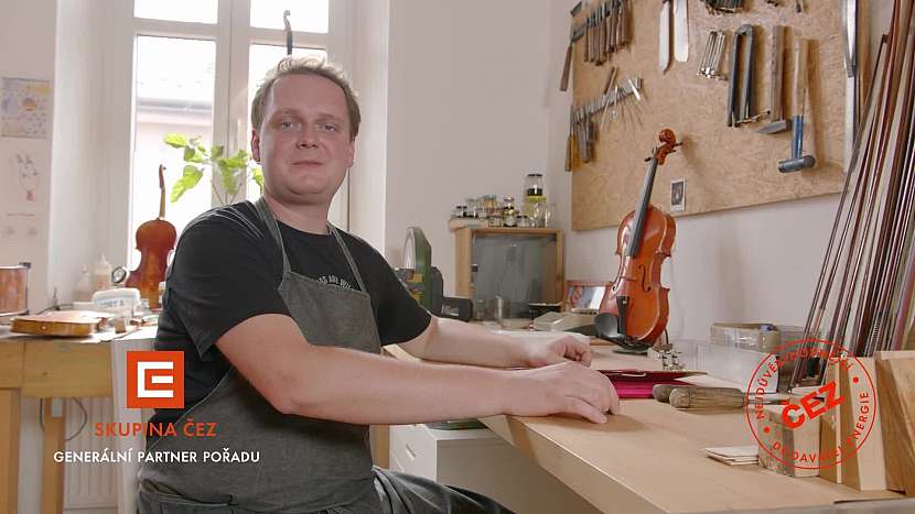 Václav Pikrt - houslař, který pracuje pro potěšení druhých (Zdroj: Prima DOMA)