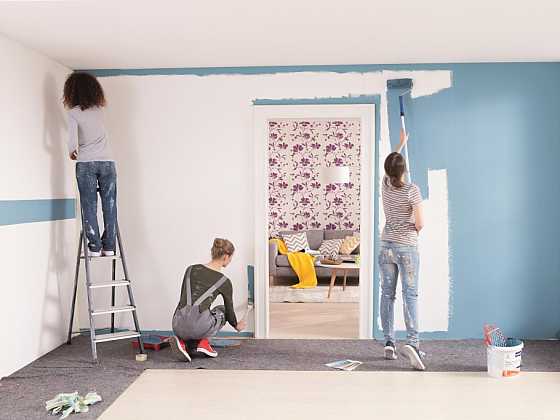 otevřít: Než začneme malovat interiér