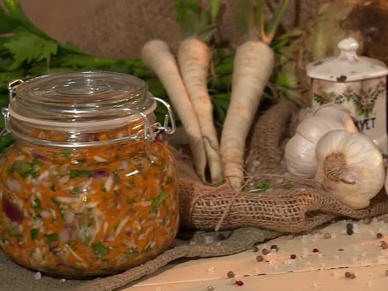 Recept na zeleninu naloženou v soli