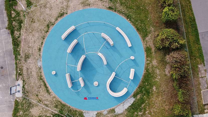 3D tištěné parkourové hřiště s masivním využitím recyklovaných směsí betonu 