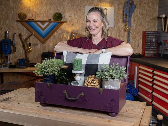 Ze staré dřevěné bedny stylový úložný box: Stačí správný nátěr a pár hodin práce