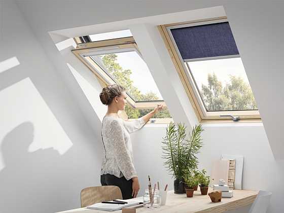 otevřít: Jak správně umístit střešní okna?