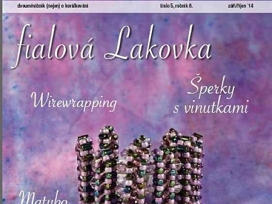 Korálki 5/2014 – Houby, houbičky aneb fialová Lakovka