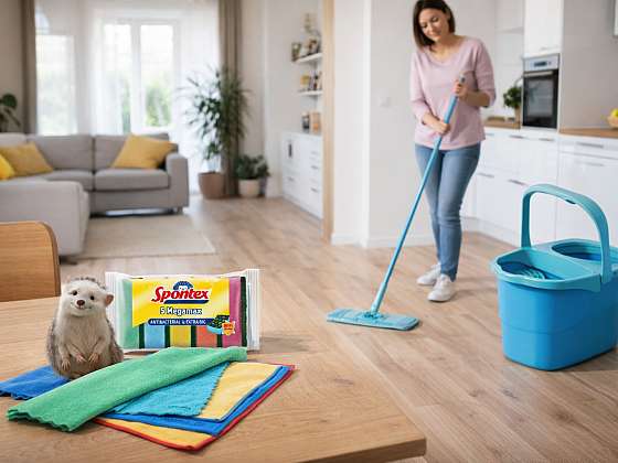 Otevřít článek/video: Soutěž z Receptáře: Vyhrajte úklidový set Spontex