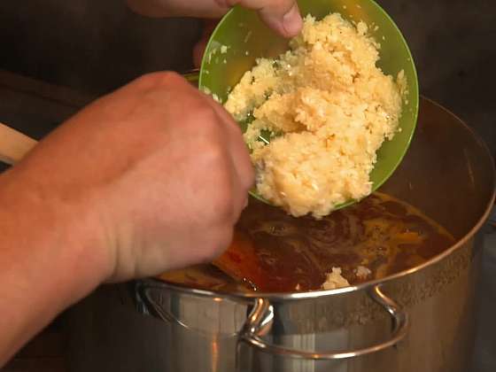 Zavaření česneku
