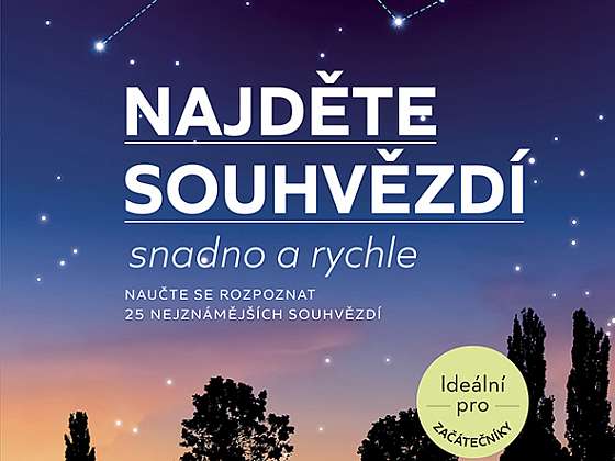 Naučte se rozpoznat 25 nejznámějších souhvězdí díky nové knize