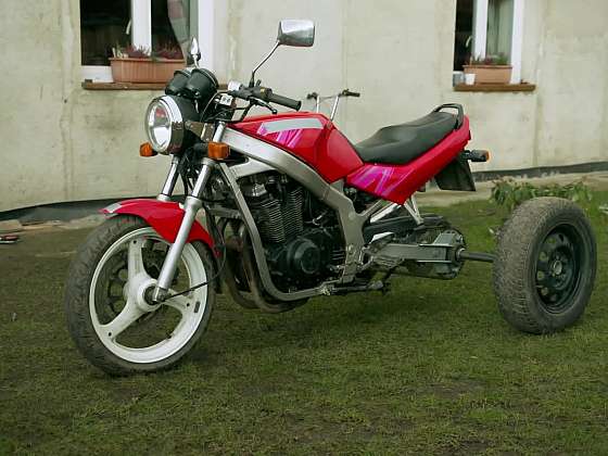 Předělaná motorka