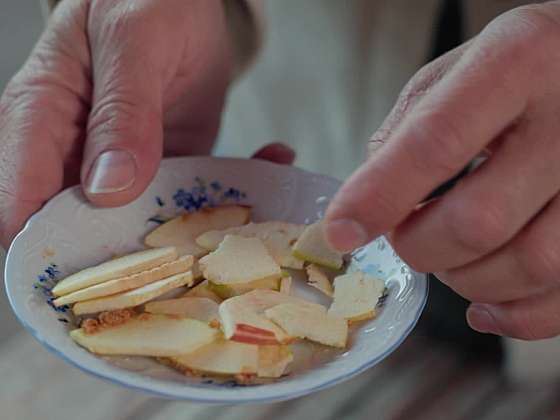Jablka sušená mrazem