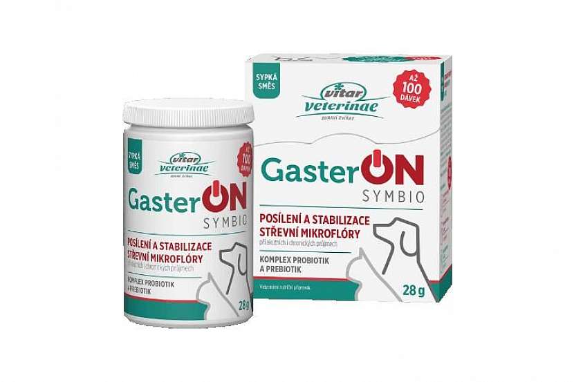 GasterON SYMBIO Probiotika a Prebiotika (vláknina)