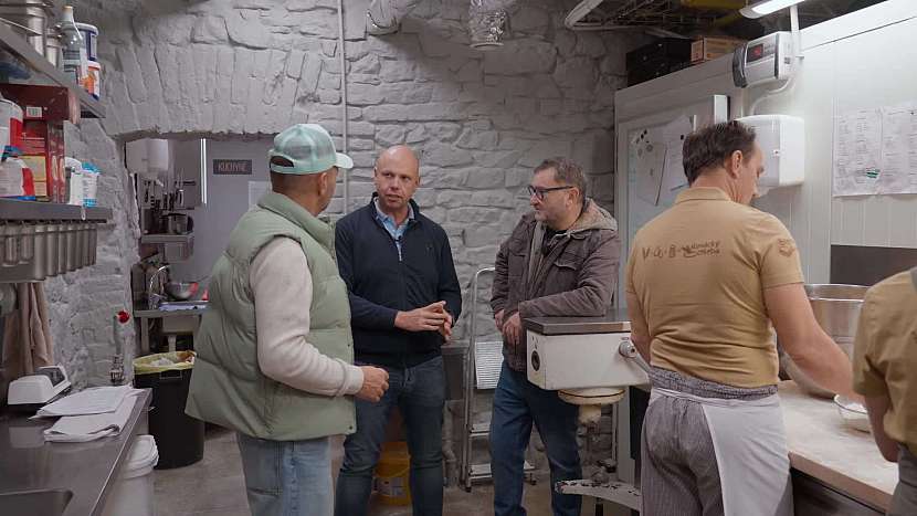 Pepa Libický navštívil regionální slováckou pekárnu