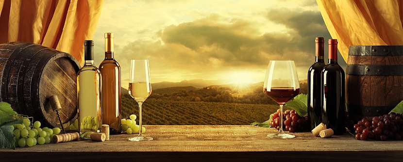 Češi a Moravané mají víno rádi a dávají přednost tomu, které uzrálo na domácích vinicích (Zdroj: Depositphotos)