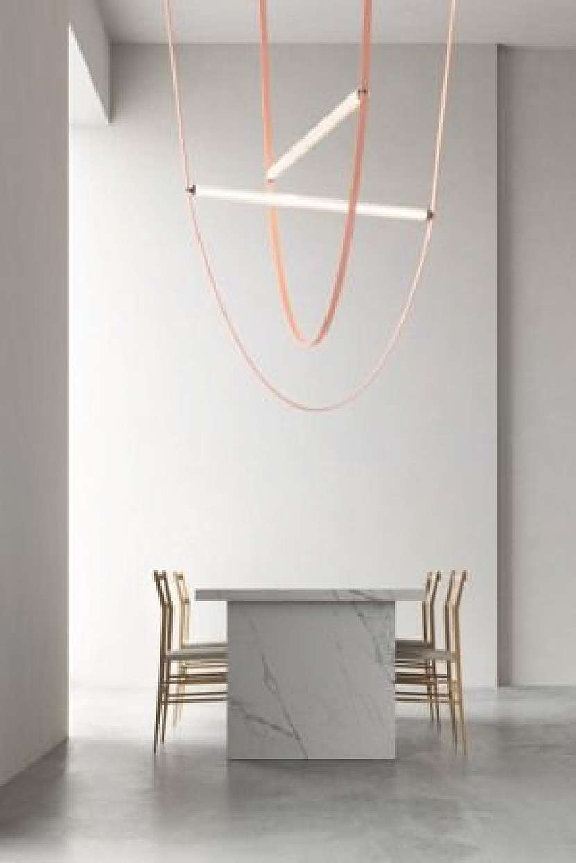 Osvětlení Wireline, design Formafantasma, Flos.