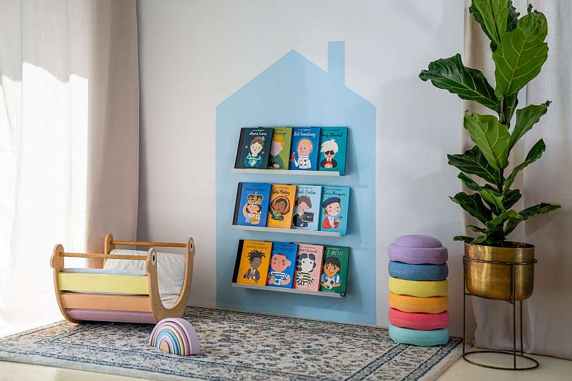 Knihovna inspirovaná montessori přístupem