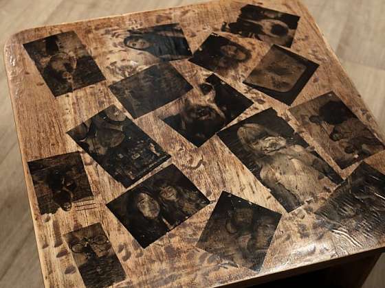 otevřít: Jak přenést fotografii na dřevěný podklad: Dekorace na památku