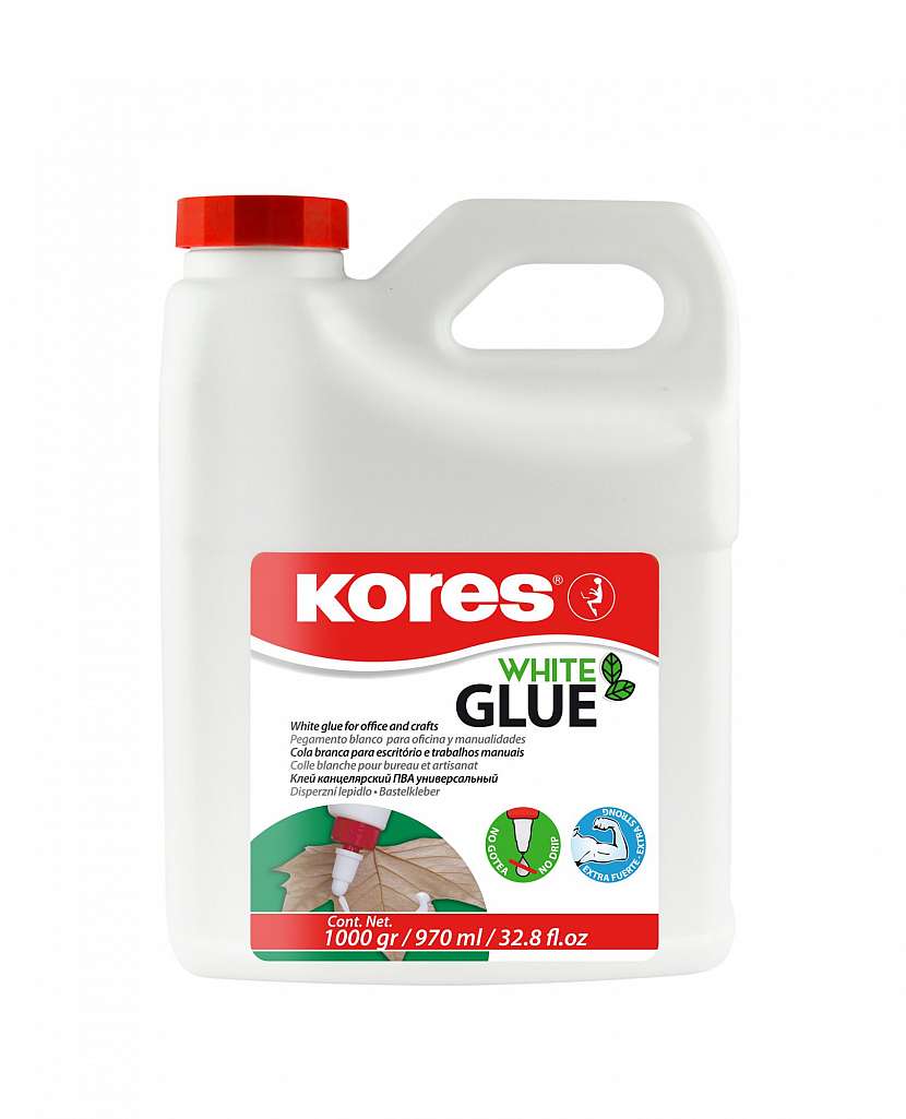 Lepidlo Kores White glue 1000 g