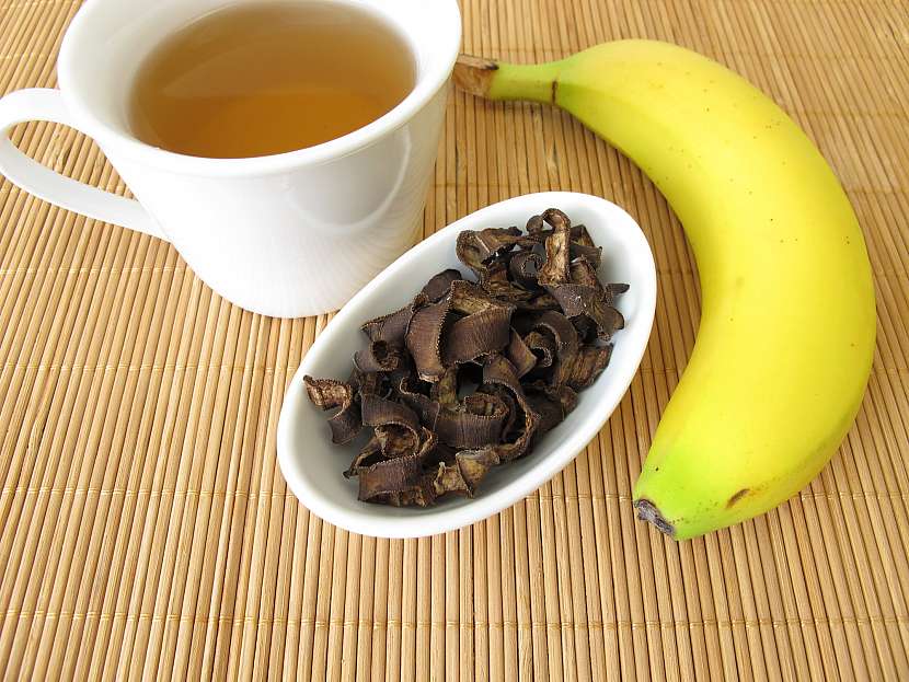 Můžete použít banán i sušené slupky