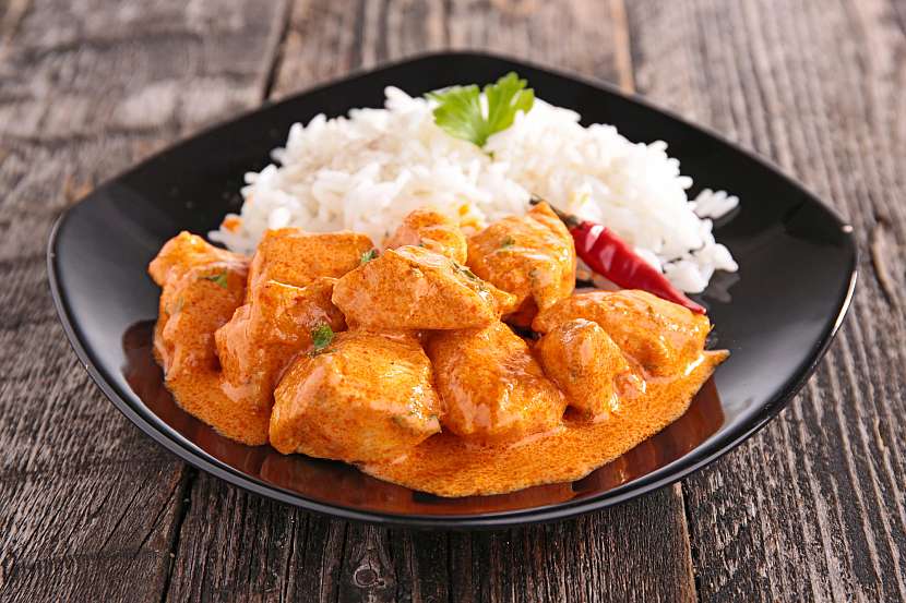 Butter chicken neboli máslové kuře
