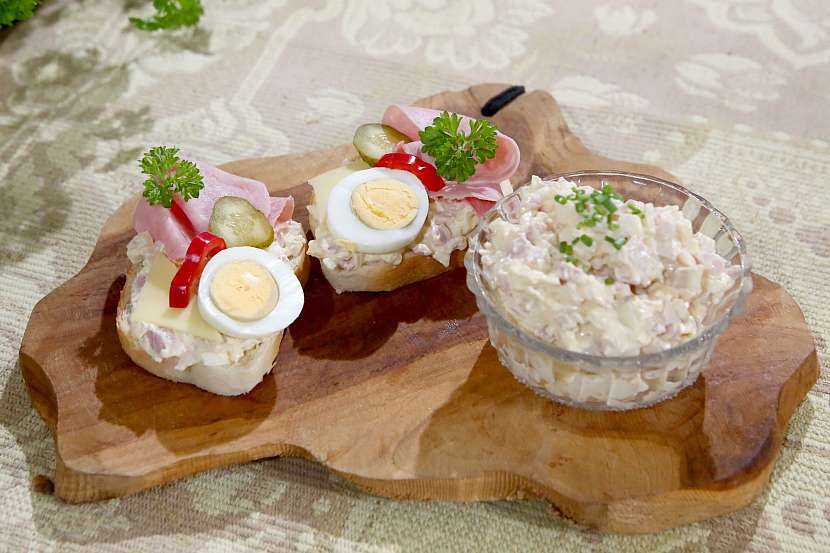 Vajíčková pomazánka je rychlá, snadná a velmi chutná (Zdroj: Archiv FTV Prima, se svolením FTV Prima)