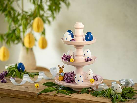 otevřít: Velikonoční inspirace: vyrobte si jarní etažér ve 3 krocích