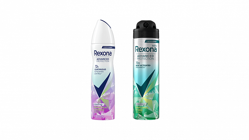 Rexona Advanced Protection Thermocool je navržena právě pro situace, kdy teploty stoupají
