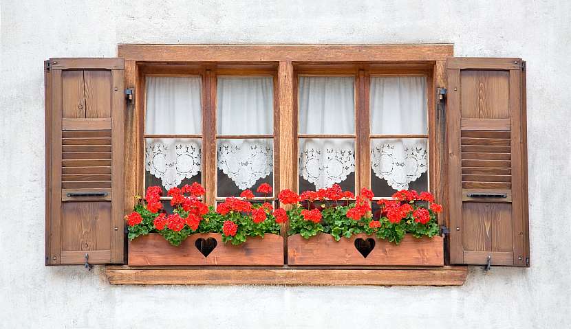 Stará dřevěná okna