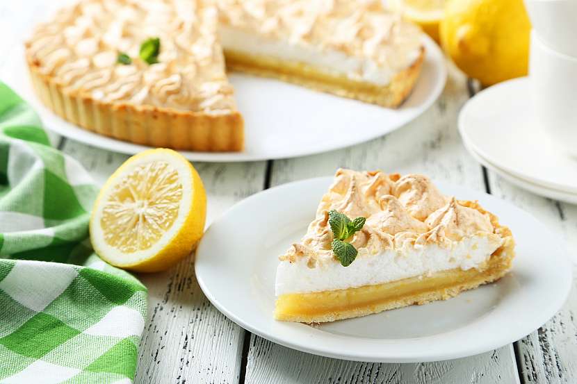 Citronové bezé je lahodný koláč, na jehož chuť hned tak nezapomenete (Zdroj: Depositphotos)