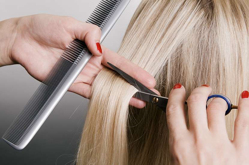 Dobrý střih může způsobit vizuální změnu hustoty vlasů