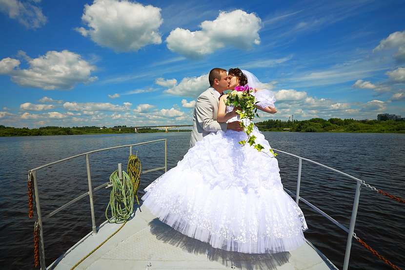 Svatba na lodi