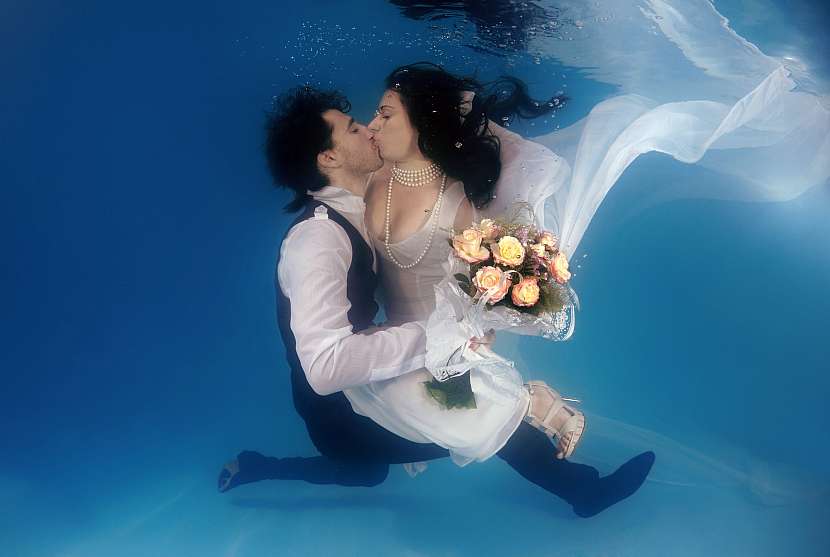 Svatba pod vodou