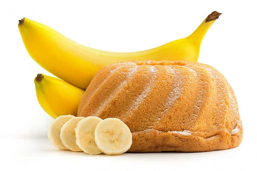 Bábovka z banánového těsta je jemnější a lahodnější než běžná třená klasika (Zdroj: Depositphotos (https://cz.depositphotos.com))
