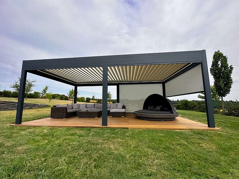 Proměňte terasu v prostor pro každé počasí