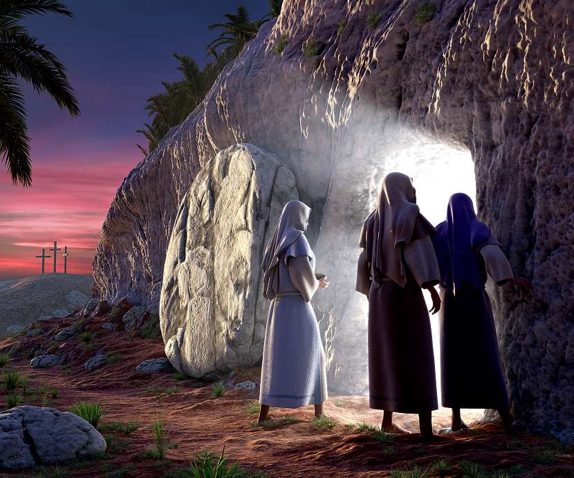 Boží hod velikonoční je oslavou zmrtvýchvstání Ježíše Krista