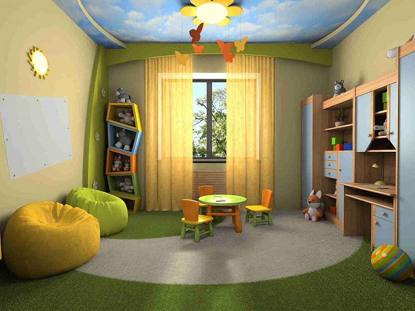 Do dětského pokoje zvolte vhodné barvy (Zdroj: Depositphotos.com)