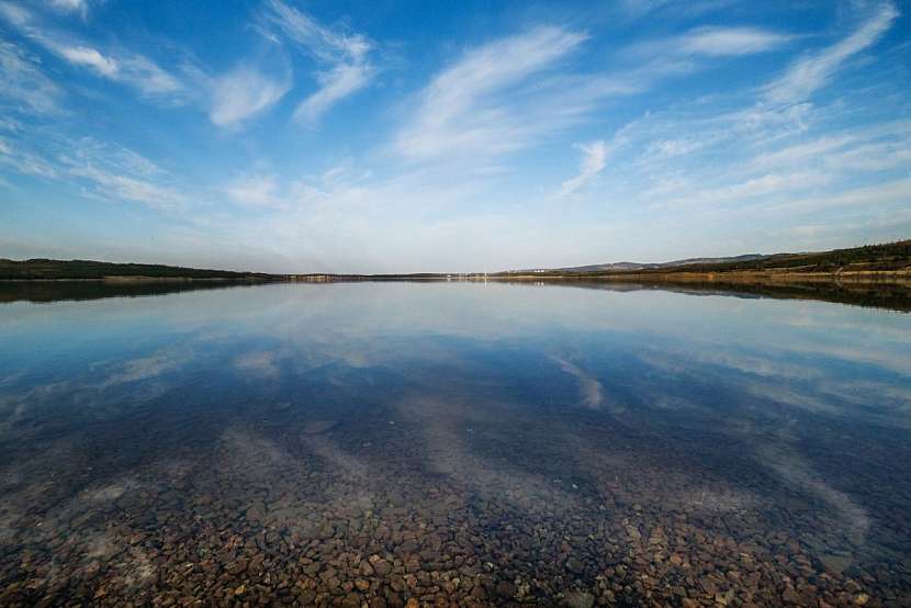 Jezero Medard dnes.