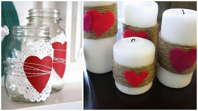Romantické svíčky