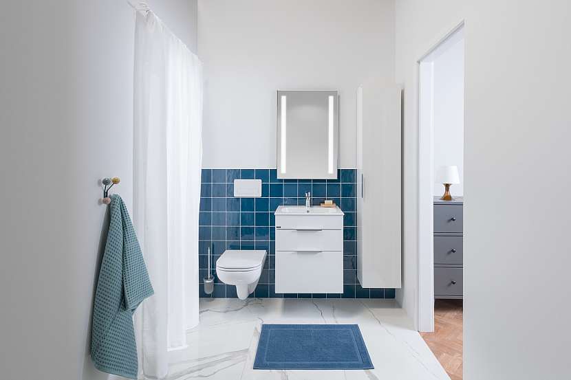 Elegantní koupelnový nábytek Deep by JIKA se hodí do každé koupelny (Zdroj: Koupelny JIKA)