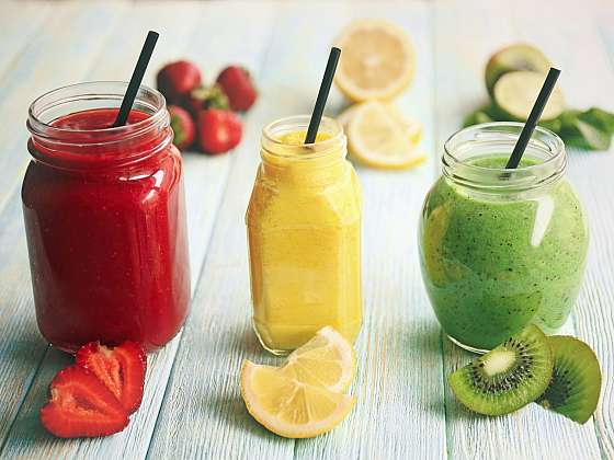 Zdravé smoothies z ovoce a zeleniny patří i do podzimního a zimního jídelníčku