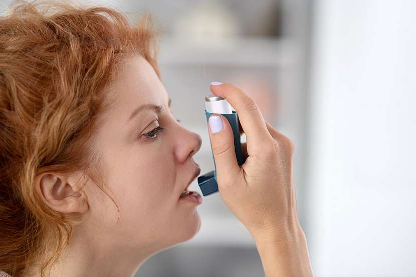 Astma trápí na milion Čechů, obtíže je ale možné držet pod kontrolou (Zdroj: Depositphotos)