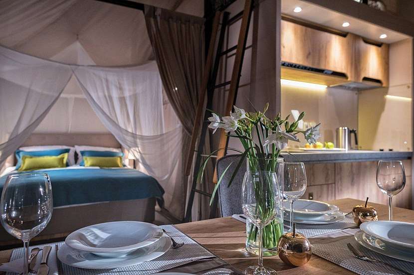 Glamping jako luxusní varianta kempování